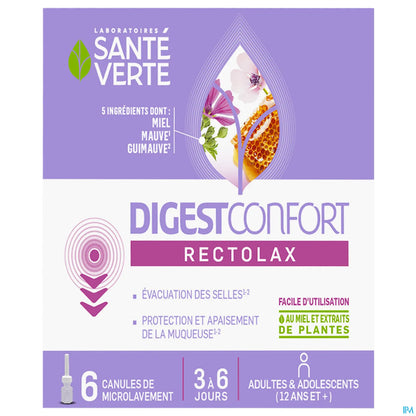 DigestConfort Rectolax 6 cannule per microclismi