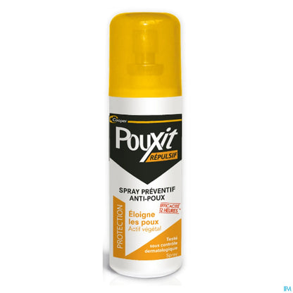 Pouxit Répulsif à Poux Spray 75 mL