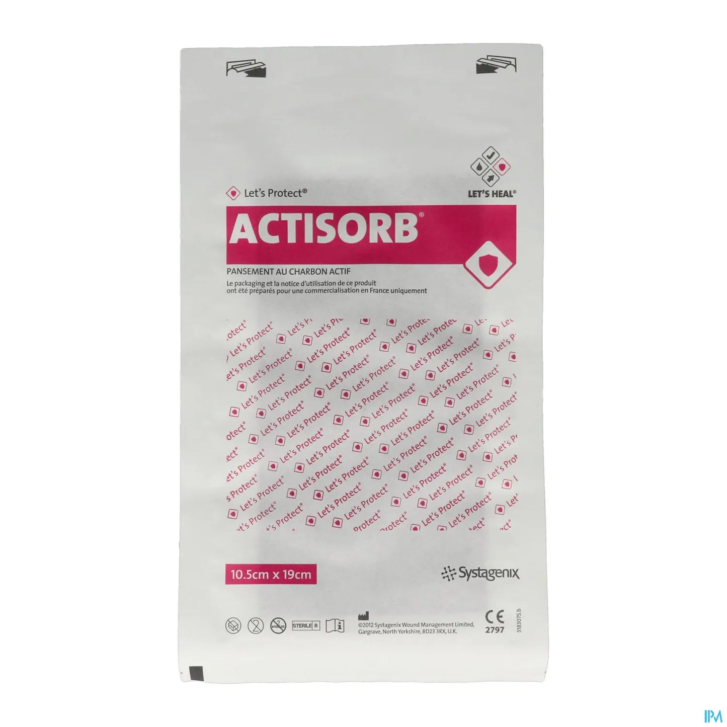 Actisorb Pans 10,5x19 cm Scatola da 12