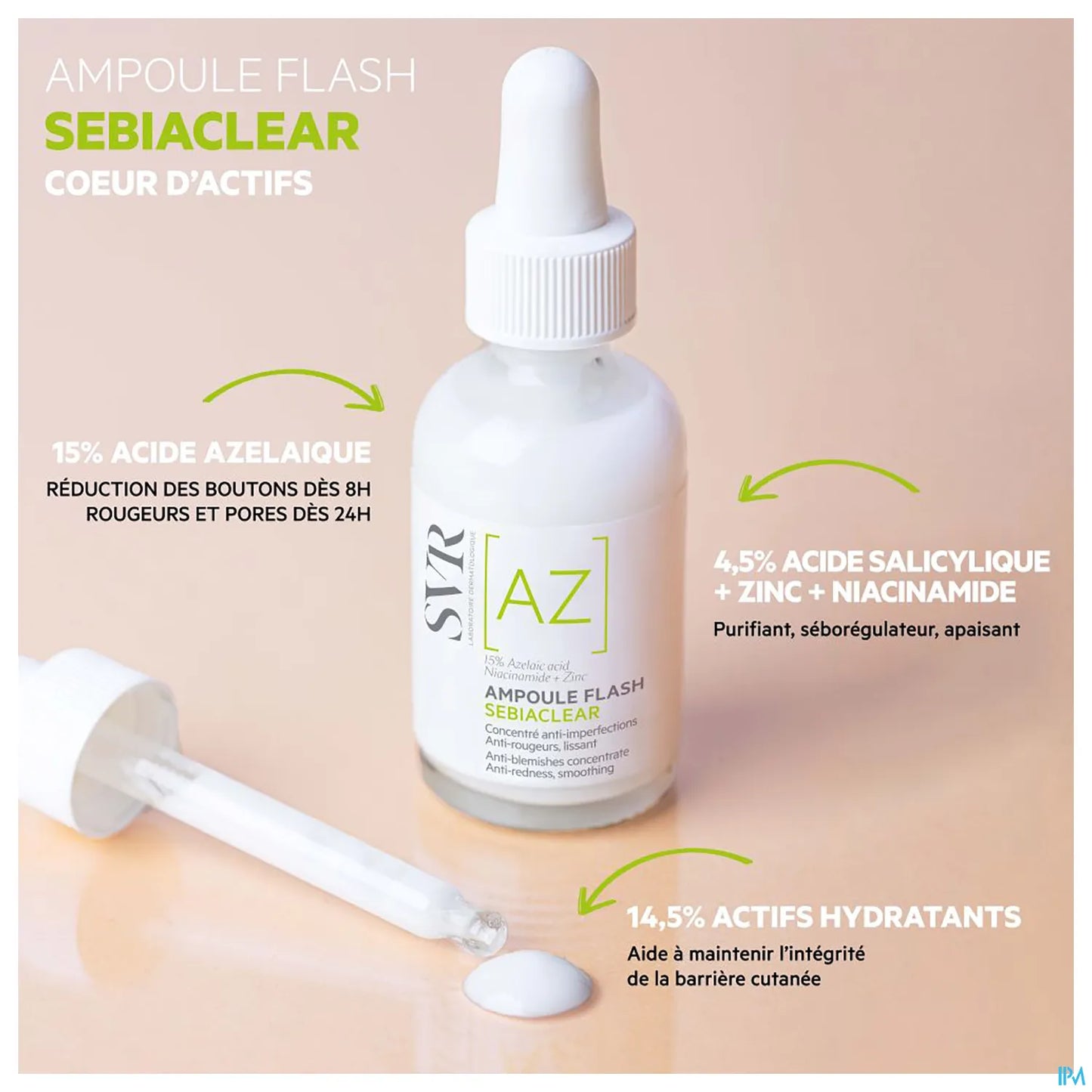 Sebiaclear AZ Ampoule Flash 30ml