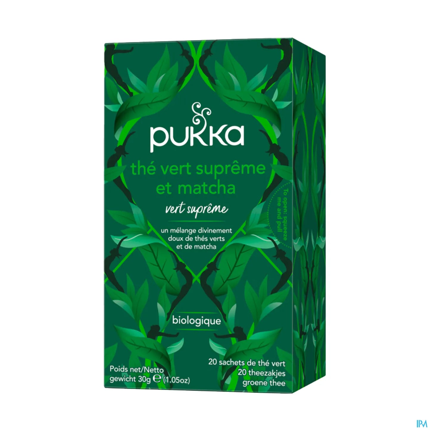 Thé Vert Suprême et Matcha Bio 20 Sachets