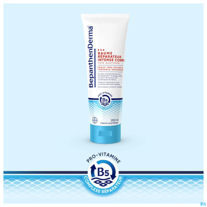BepanthenDerma Baume Réparateur Intense Corps 200ml