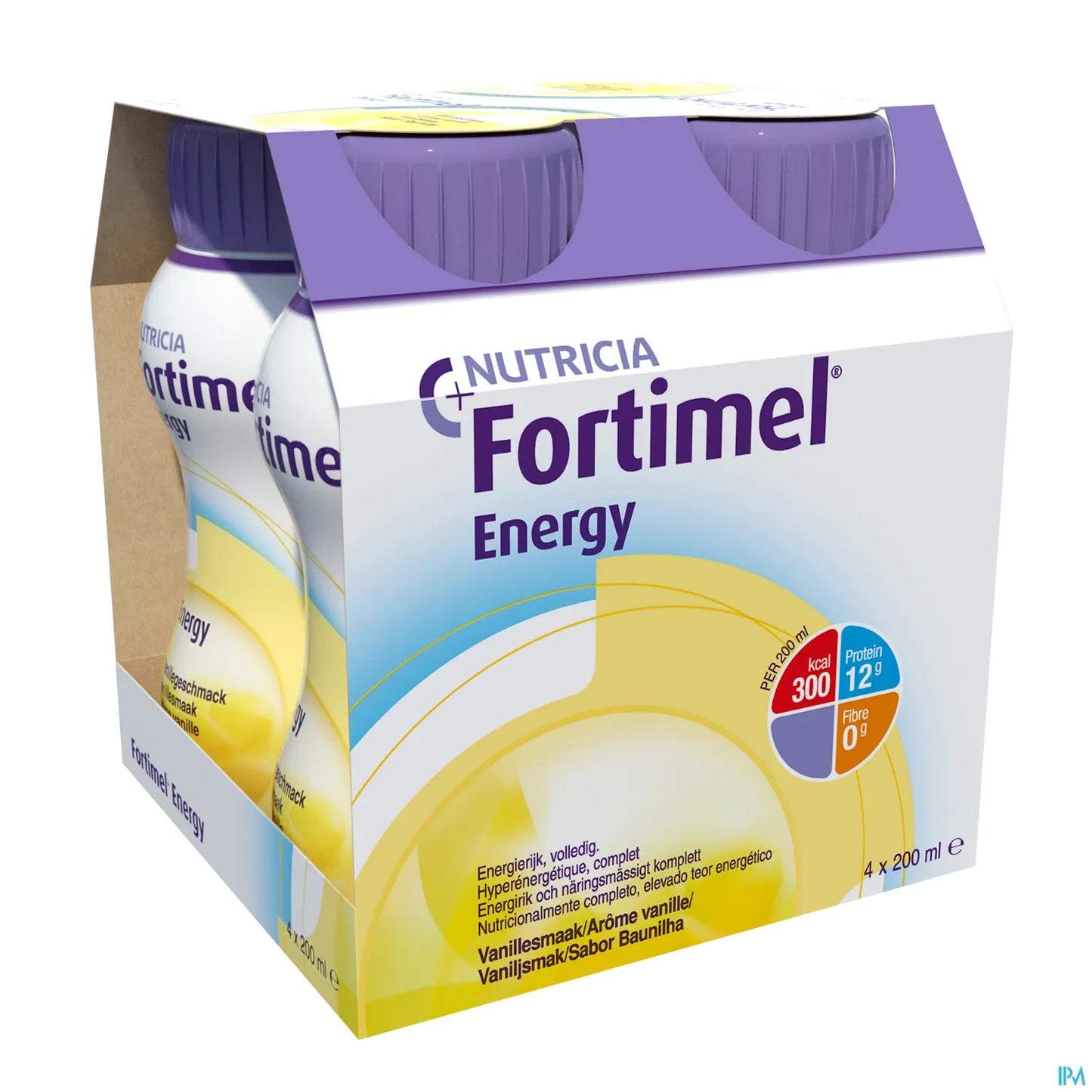 Fortimel Energy Vanille 4 x 200 mL