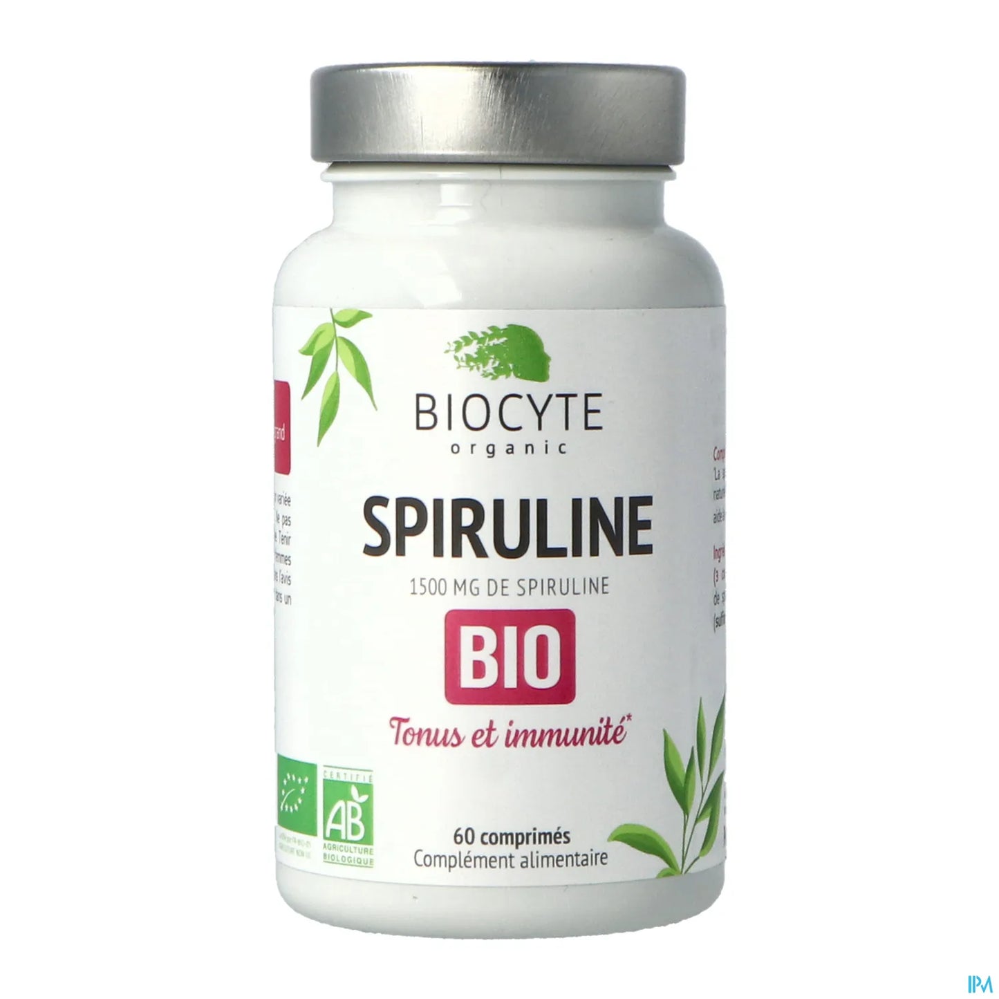 Spiruline Bio 30 Comprimés