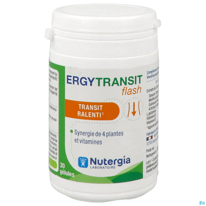 Ergytransit Flash 30 Gélules Transit Ralenti