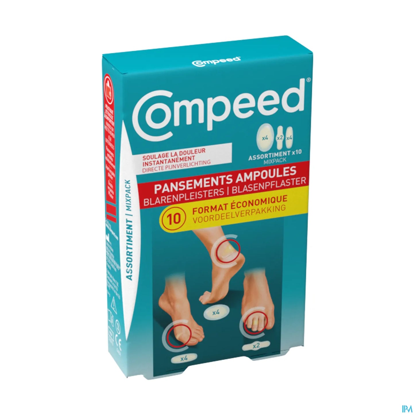 Cerotti per vesciche, confezione da 10 pezzi