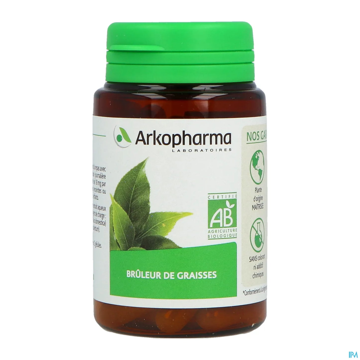 Arkogélules Thé Vert Bio 40 Gélules