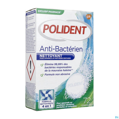 Nettoyant Comprimés 72 Cp