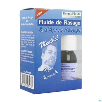 Fluide De Rasage Peau Normale Menthol 30 ml