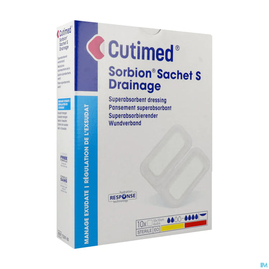 Sorbion Drainage 10 x 10 cm Boite de 10