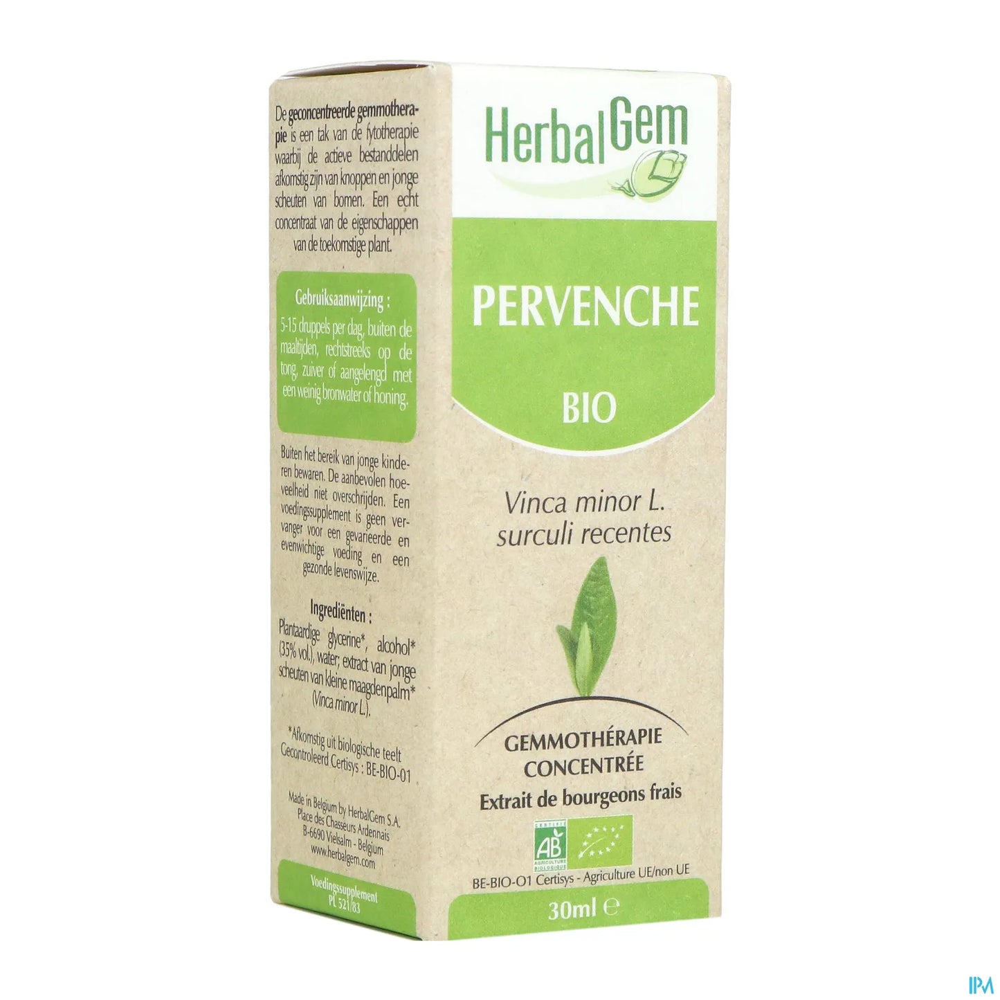 Pervenche Bourgeon Bio 30 mL