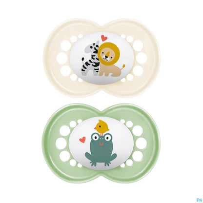 Sucette Original Classique 6M Silicone 2 Pièces