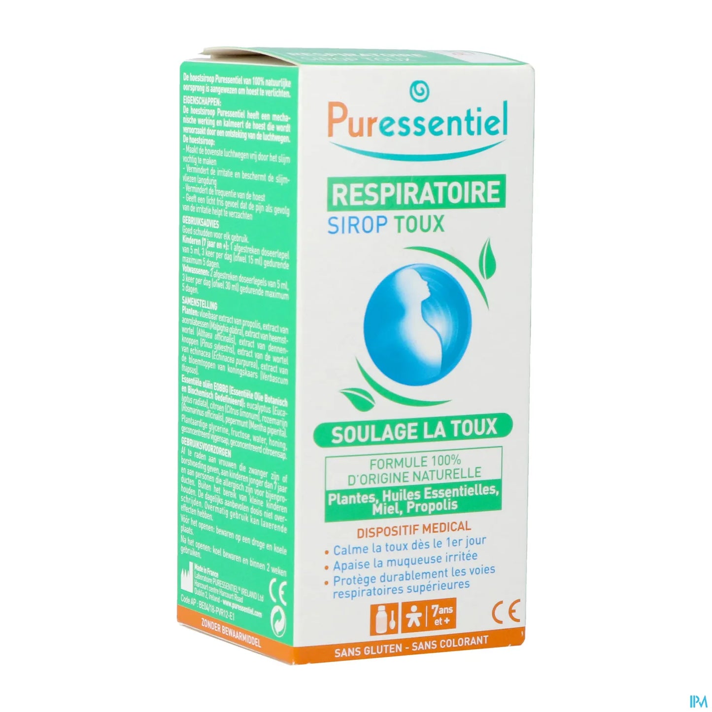 Puressentiel Respiratoire Sirop Toux 125 mL