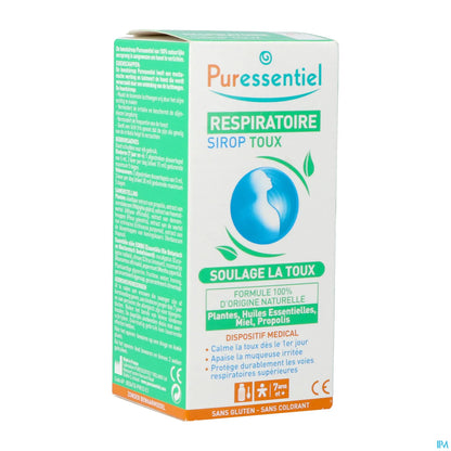 Puressentiel Respiratoire Sirop Toux 125 mL
