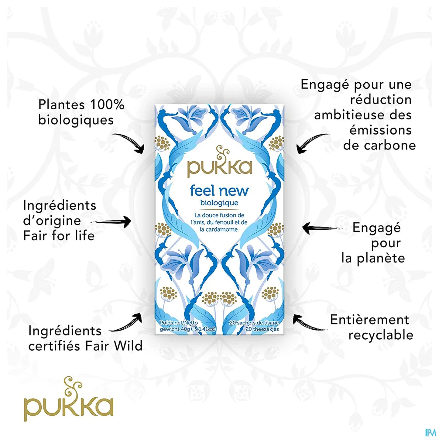 Infusion Feel New Bio 20 Sachets