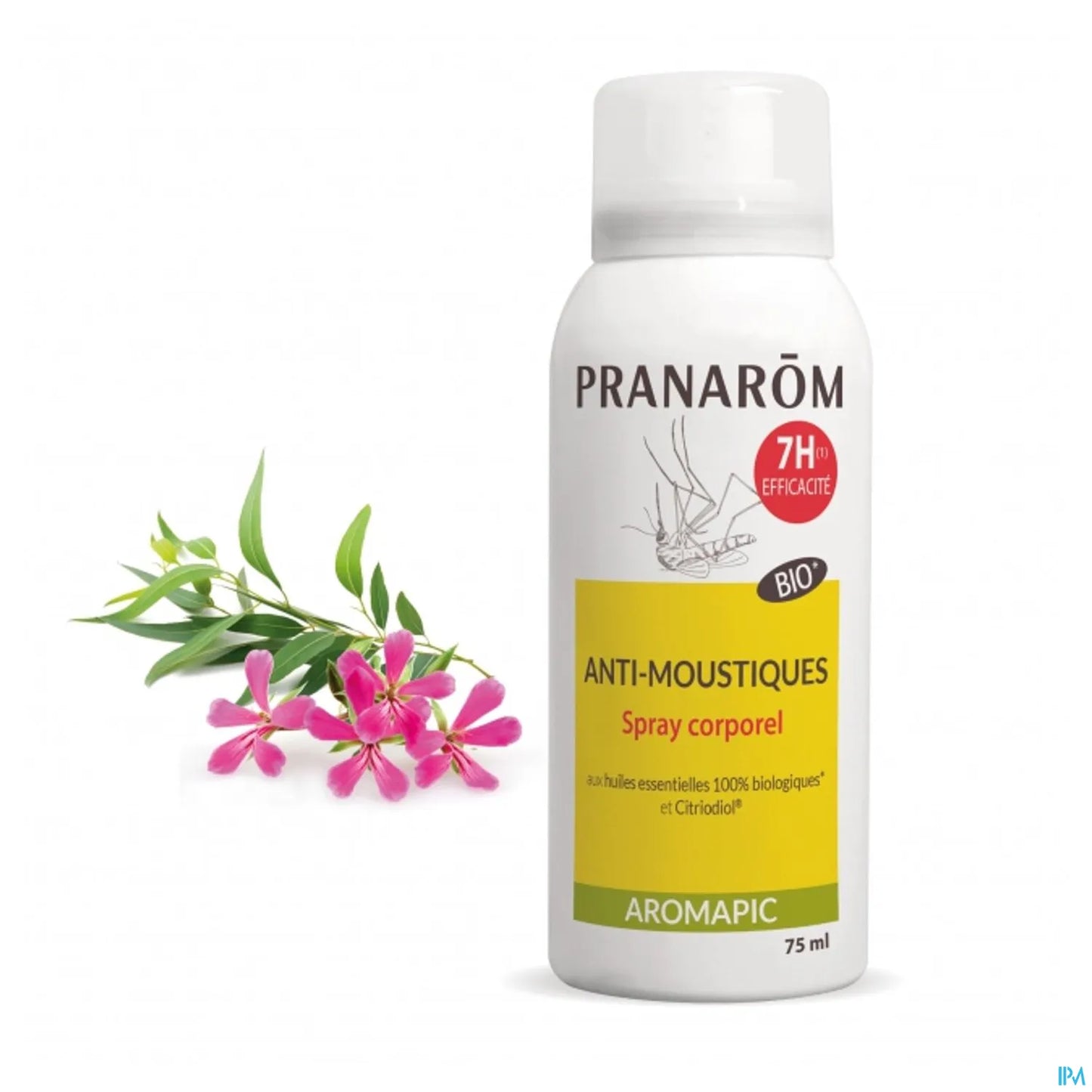 Spray repellente per zanzare biologico 75 ml
