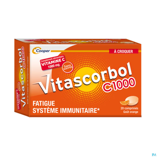 Vitascorbol C 1000 20 Comprimés