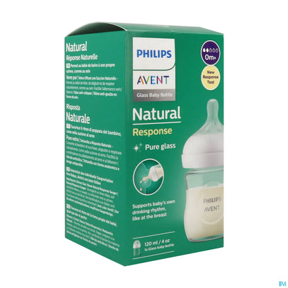 Biberon in vetro Philips Avent Natural Response 120 ml