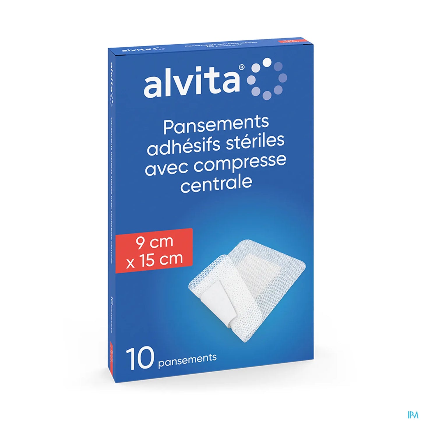 Pansement Adhésif Stérile 9x15 cm 10 Unités