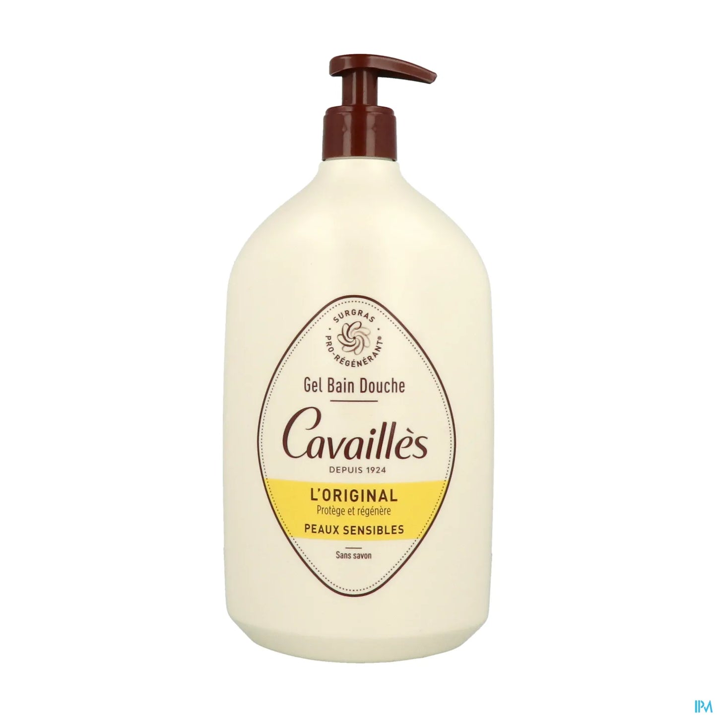 Rogé Cavaillès Gel Bain Douche Peaux Sensibles L'Original 1L