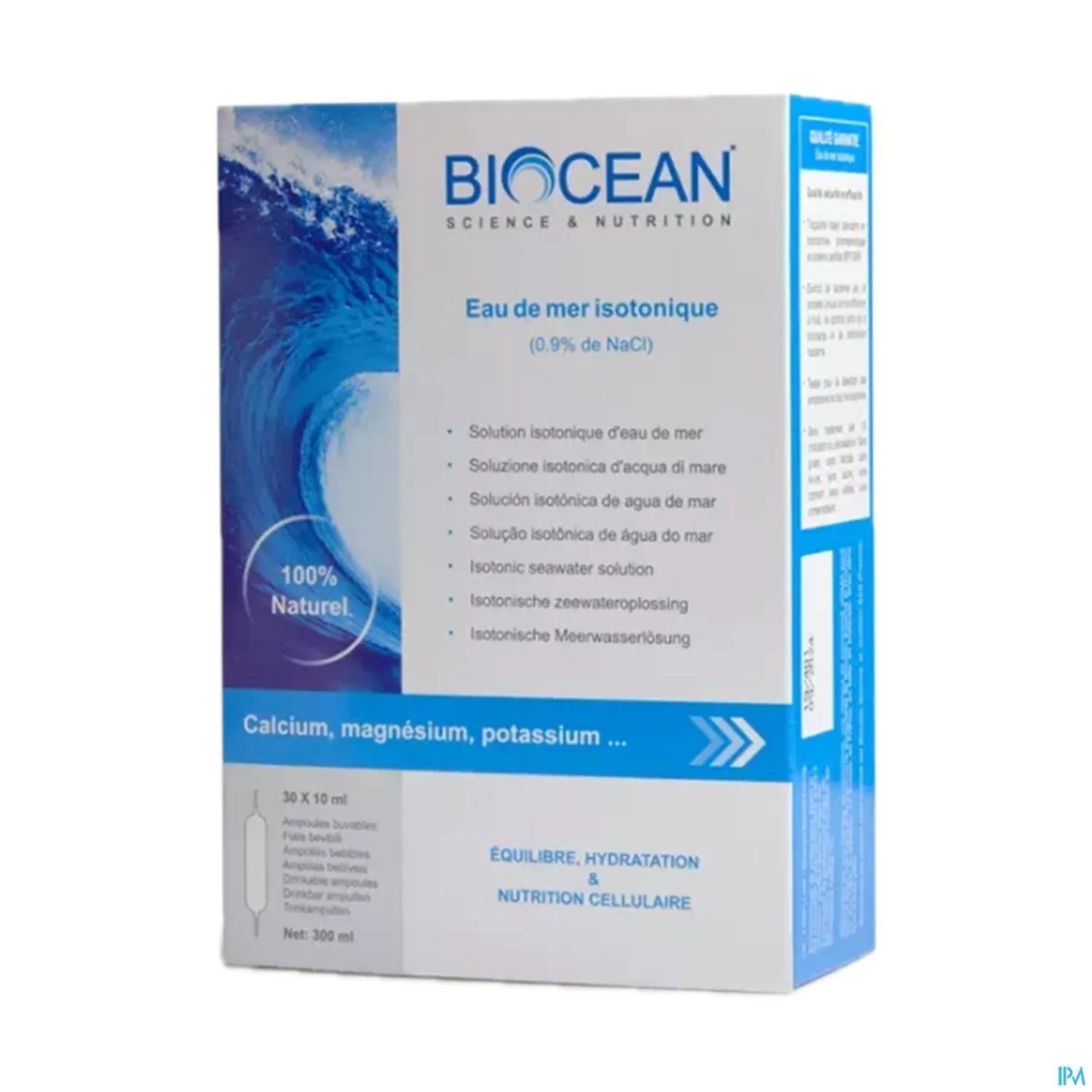 Biocean Eau de Mer Isotonique 30 x 10 mL
