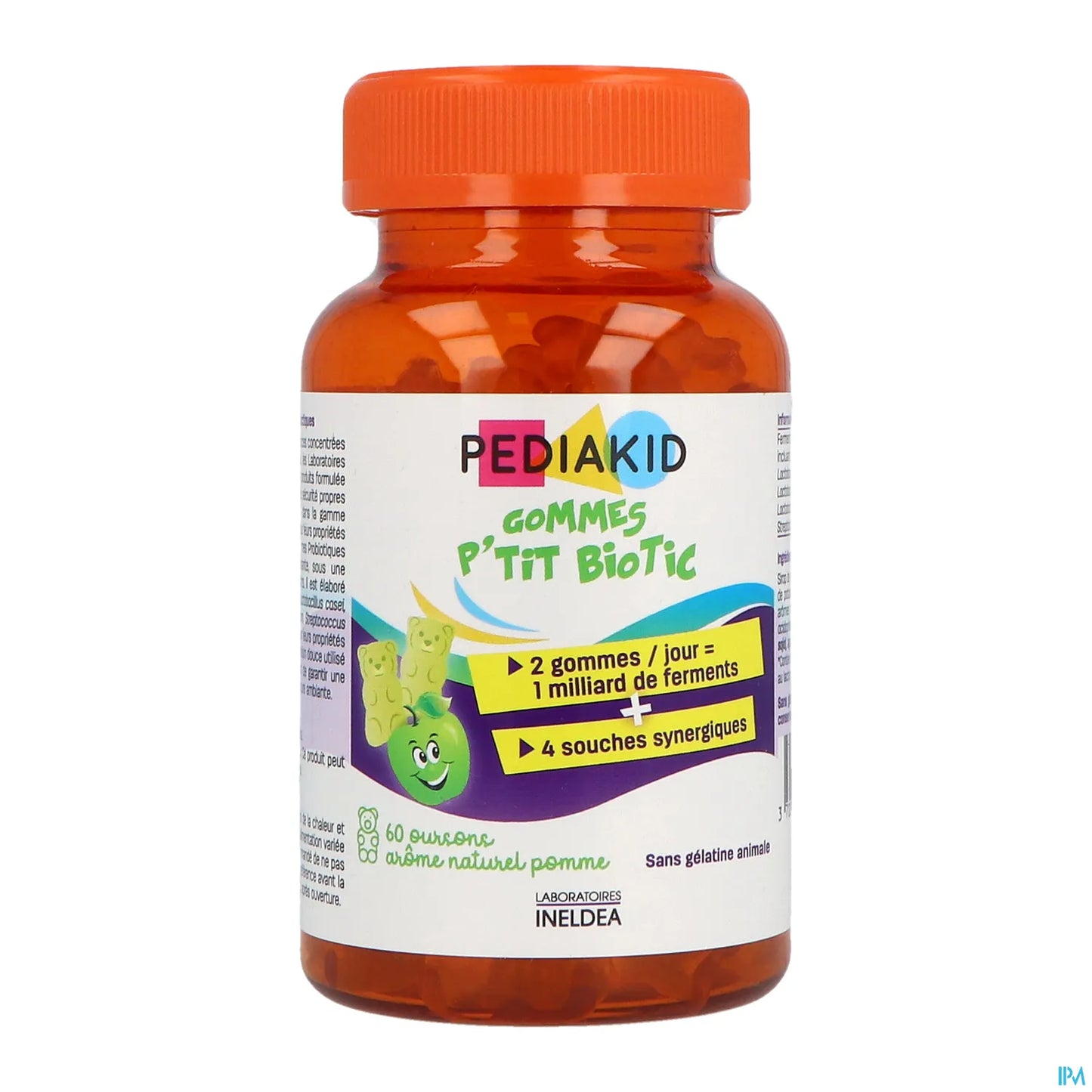 Gommes P'tit Biotic 60 Gommes