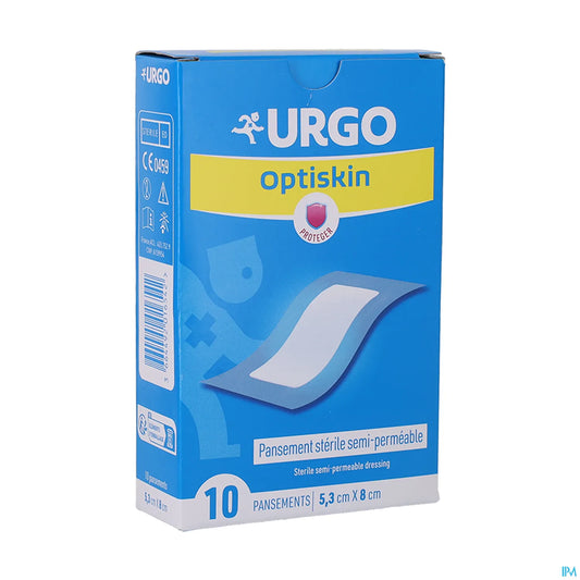 Optiskin Pansement 5,3 cm x 8 cm Boîte de 10