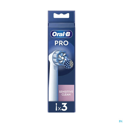 Oral-B Pro Brossettes Sensitive Clean Lot de 3
