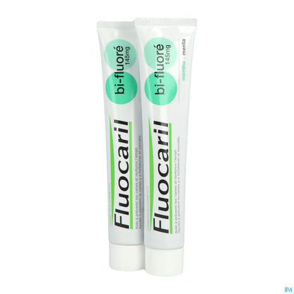 Dentifrice Bi-Fluoré Menthe 2x75ml