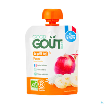 Organic Apple Breakfast Fruit Puree 70g