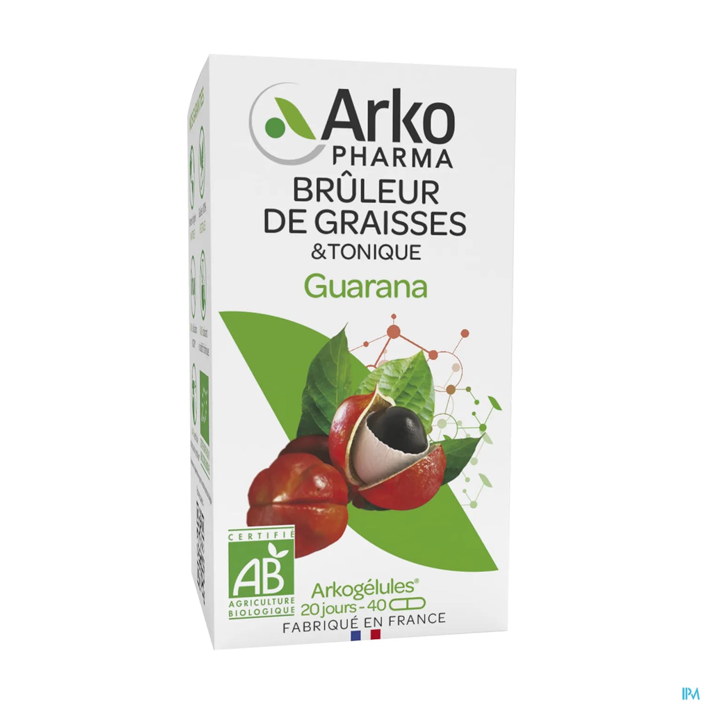 Arkogélules Bio Guarana 40 Gélules