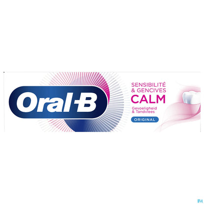 Oral-B Sensitivity and Gum Calm Original Toothpaste 75ml