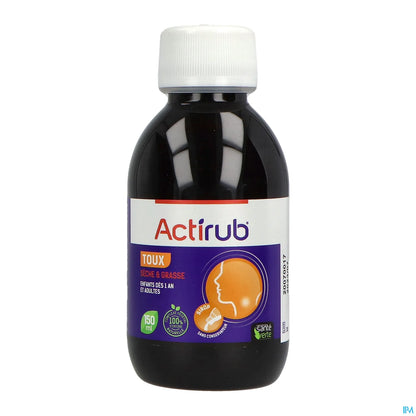 Actirub Sciroppo per la tosse secca e grassa 150 ml
