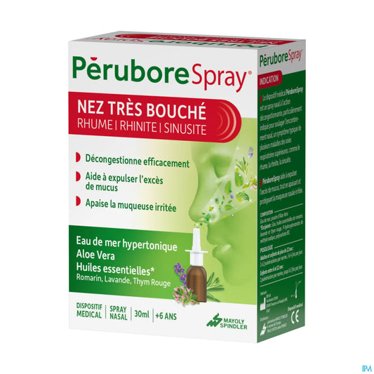 Mayoly Spindler PeruboreSpray Nez Très Bouché 30 mL