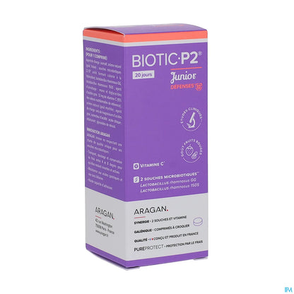 Biotic P2 Junior Defenses Scatola da 20 compresse
