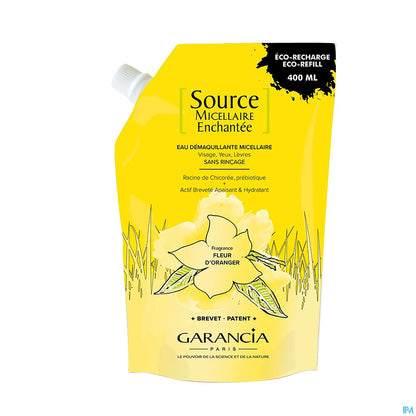 Source Micellaire Enchantée Éco Recharge Fleur D Oranger 400 ml