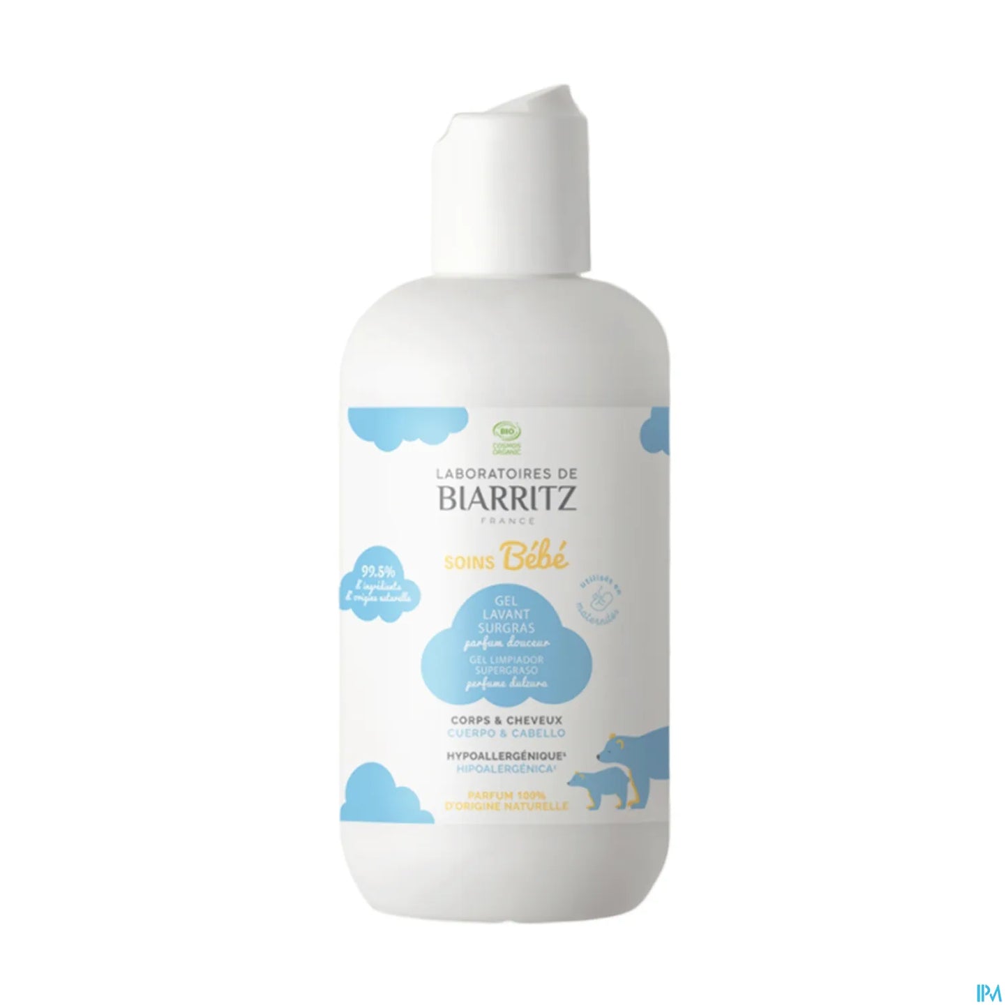 Gel Lavant Surgras Parfum Douceur Bio 200ml