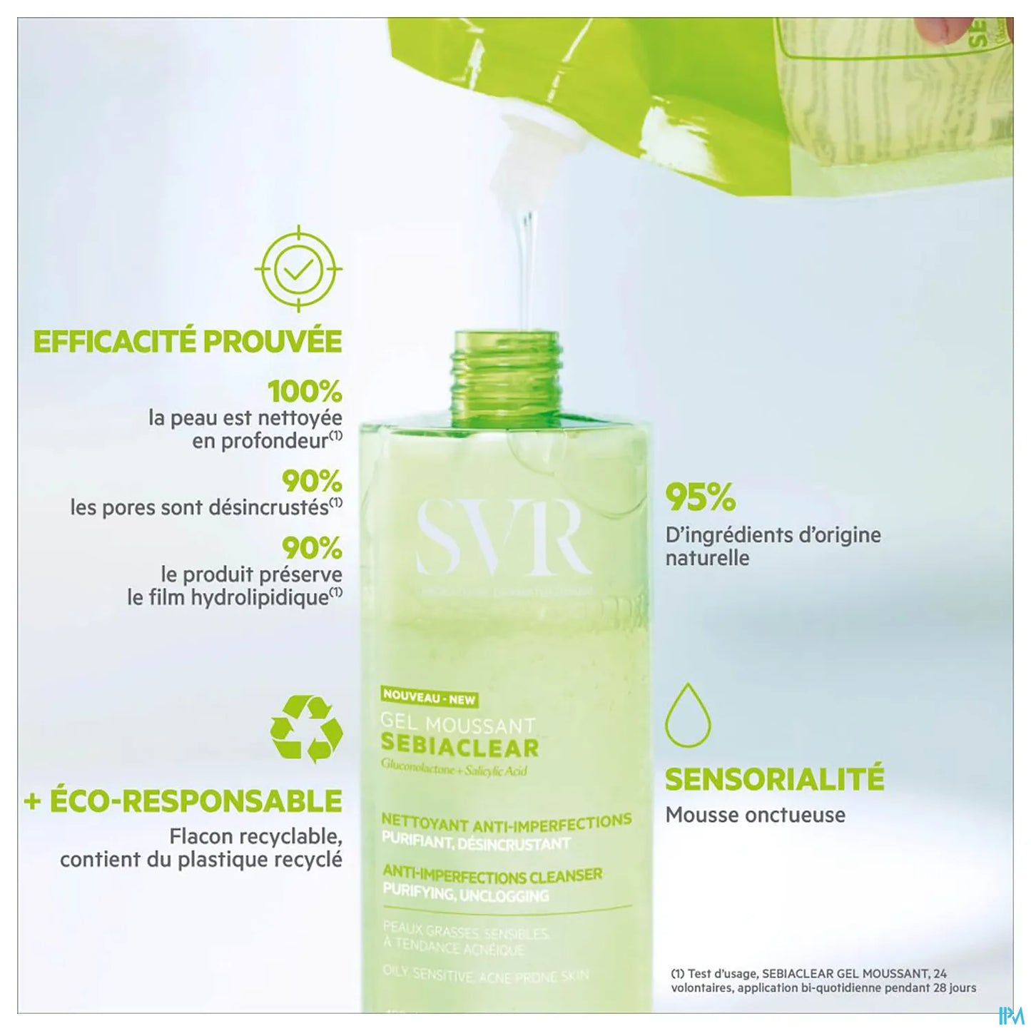 Sebiaclear Gel Schiumogeno Anti-Imperfezioni 400ml