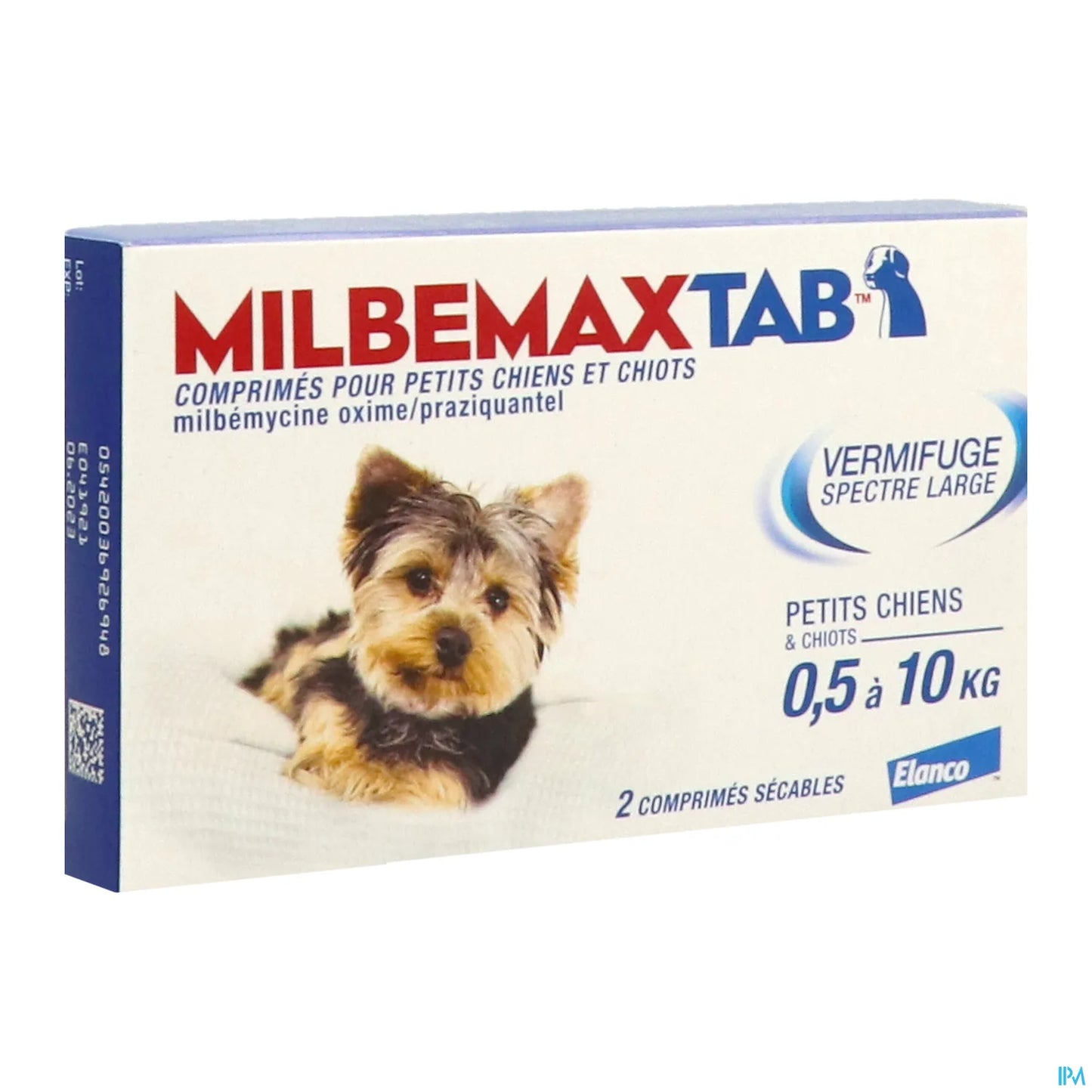 Milbemax Tab Chiot Comprimés Boîte de 2