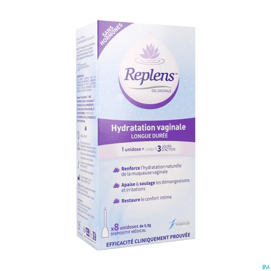 Gel Vaginal Hydratant 8 Unidoses de 2,5g