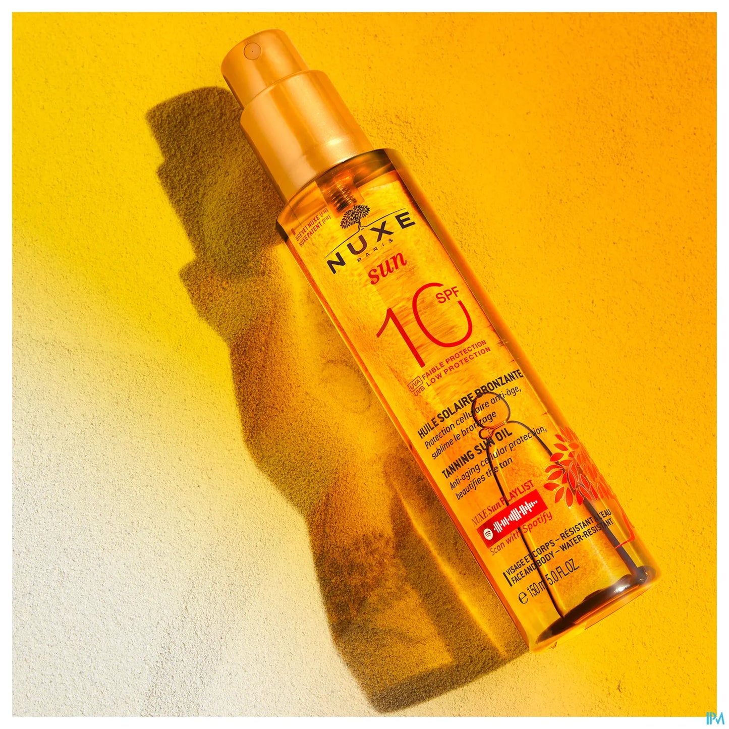 Huile Bronzante Anti Age Faible Protection SPF10 150ml