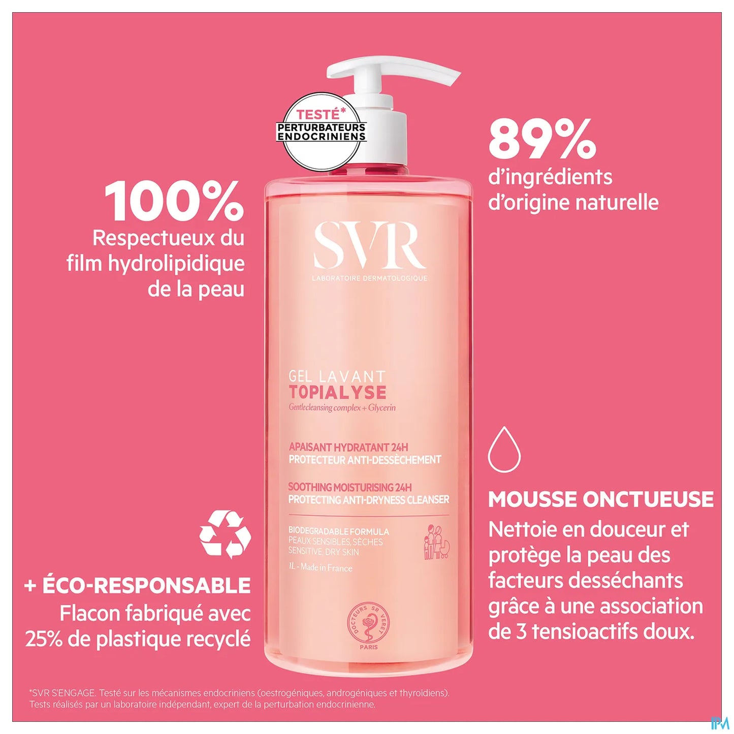 Topialyse Gel Lavant 1000ml