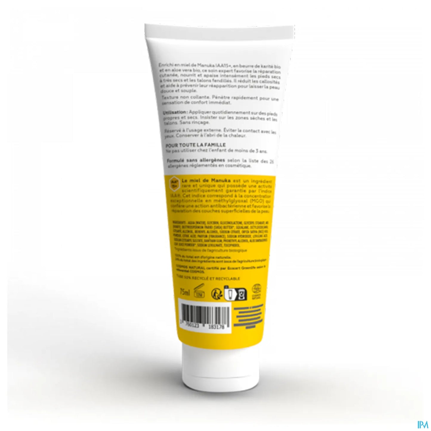 Crème Pieds Miel Manuka IAA15+ 75ml