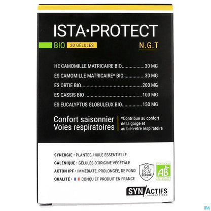 Synactifs IstaProtect Bio 20 Capsule