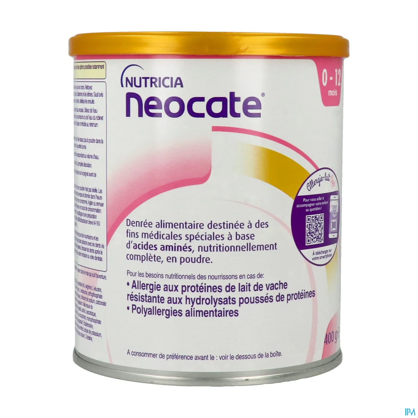 Gallia Bébé Expert Neocate H de 0 à 12 Mois Poudre 400 g