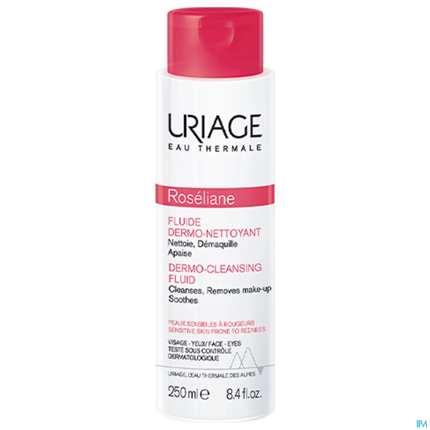 Roséliane Fluide Dermo-Nettoyant 250ml Pour Peaux Sensibles