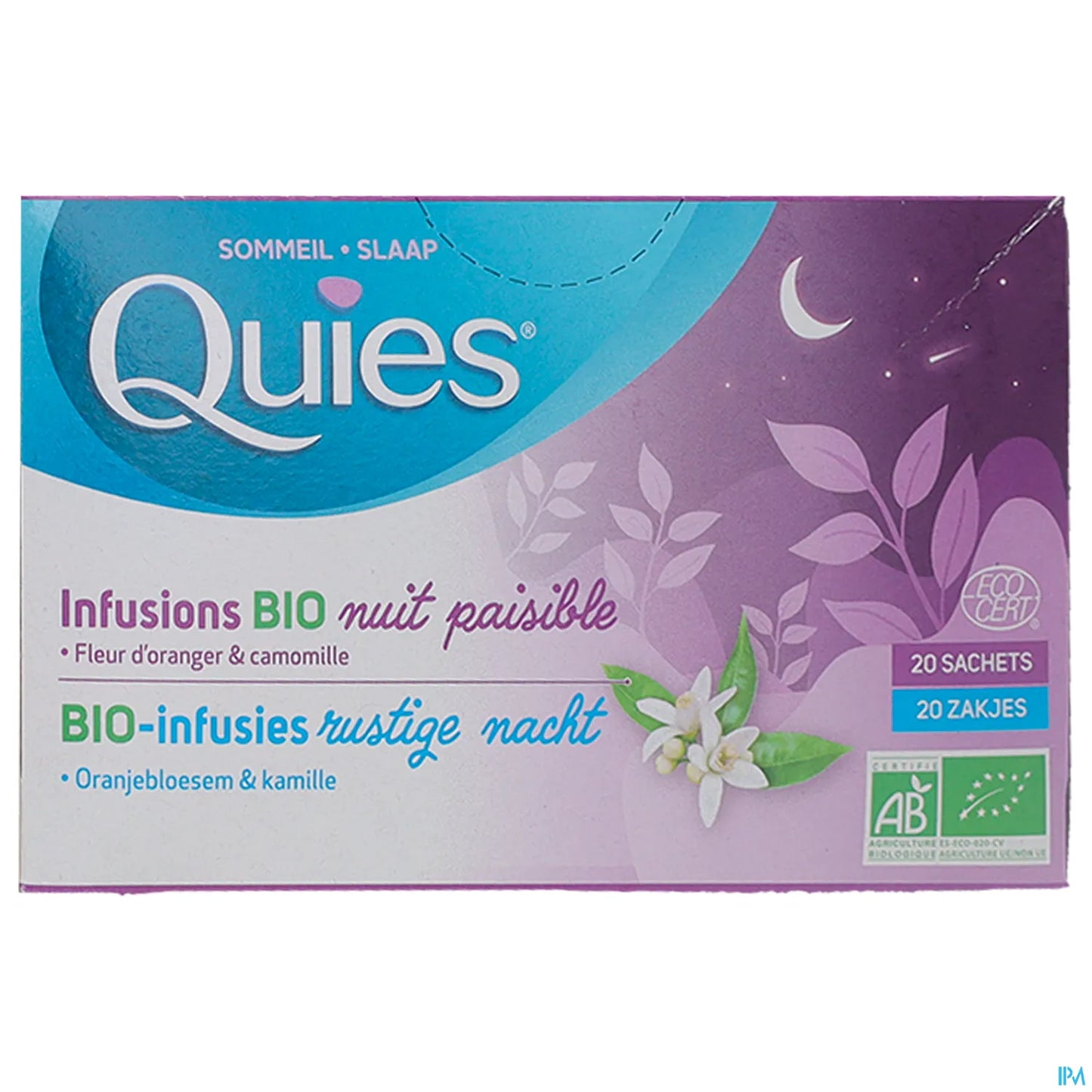 Nuit Paisible Infusion Bio 20 Sachets