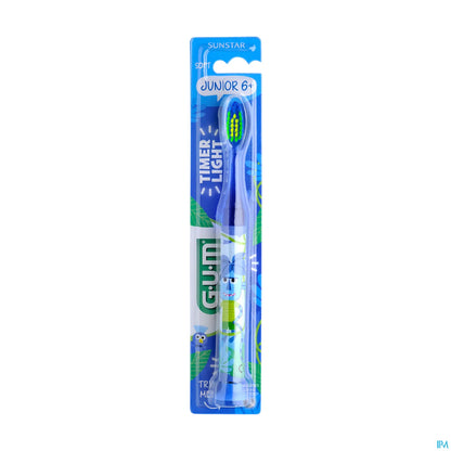 G.U.M 903 Brosse à Dents Lumineuse Junior pour Enfants 5-12 Ans