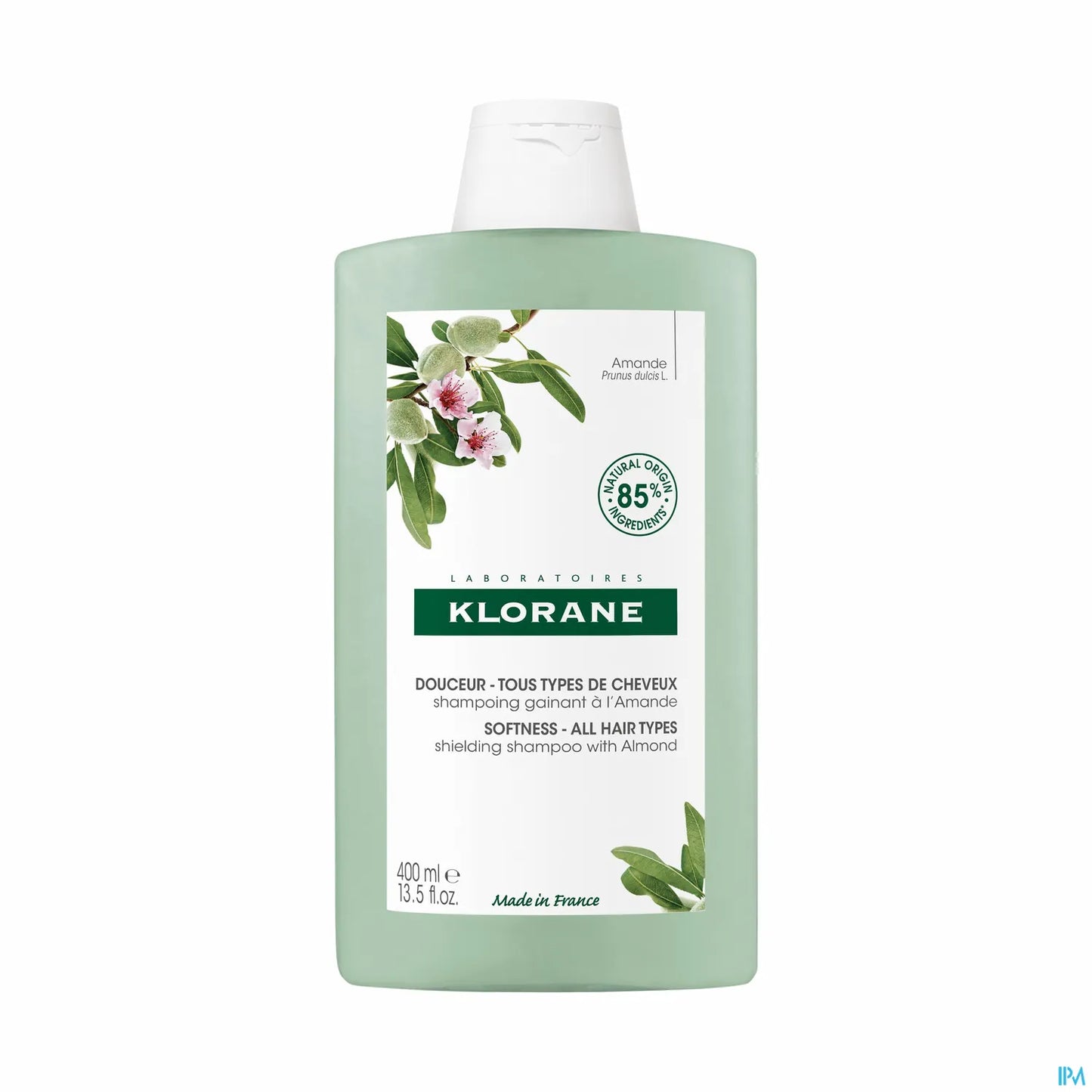 Shampoing Gainant Amande Tous Types de Cheveux 400ml