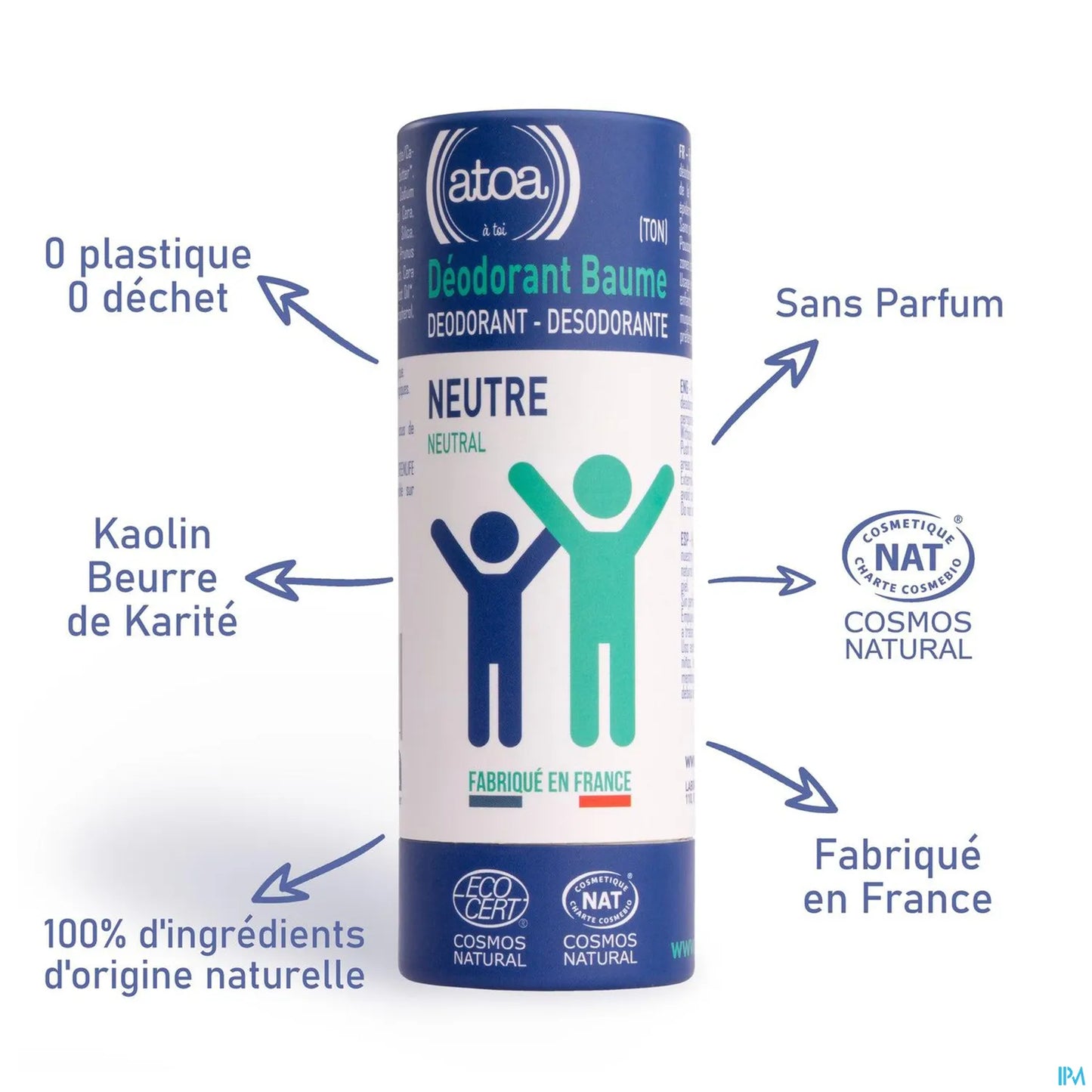 Deodorante Balsamo Neutro 100g